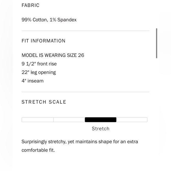 Joe’s white Ozzie micros denim shorts with frayed hem - Picture 7 of 9